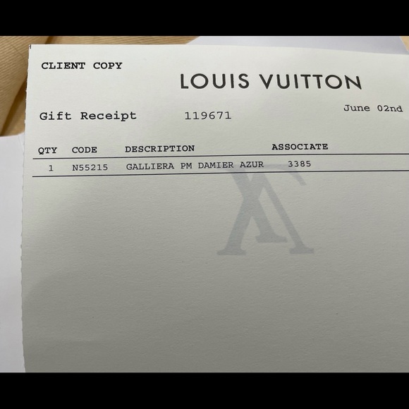 Authentic Louis Vuitton Galliera Damier PM Azur Hobo bag - Picture 15 of 15